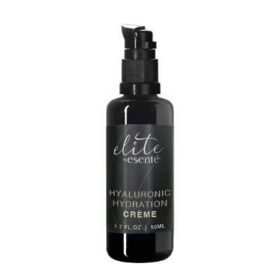 Hydrating face cream with hyaluronic acid for smooth and plump skin