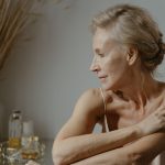 Woman in her fifties in natural light, relaxed and unretouched